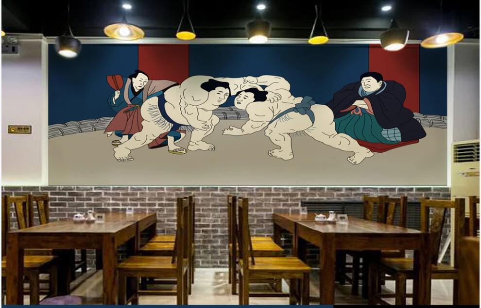 3d wallpaper custom photo mural Hand-painted Japanese style sumo warrior ukiyoe restaurant decor 3d wall murals wallpaper for living room, Non-woven
3d wallpaper custom photo mural Hand-painted Japanese style sumo warrior ukiyoe restaurant decor 3d wall murals wallpaper for living room, Non-woven