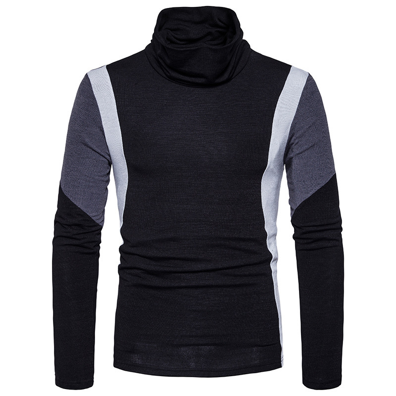 Men' Cotton Turtleneck Pullover Autumn Winter Warm Patchwork Long Sleeve Spacious Clothes Knitted Casual Hombre Sweater, Black
Men' Cotton Turtleneck Pullover Autumn Winter Warm Patchwork Long Sleeve Spacious Clothes Knitted Casual Hombre Sweater, Black