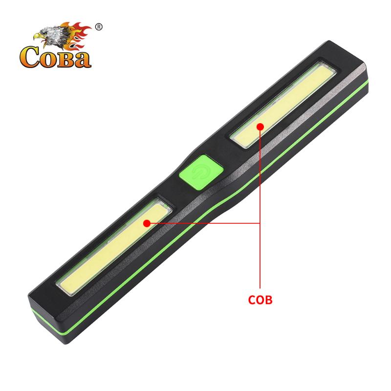 Portable Lanterns COBA Led Plastic Worklight Magnetic Cob Work Lamp 4 Modes Waterproof Use 3* Battery Light Searching
Portable Lanterns COBA Led Plastic Worklight Magnetic Cob Work Lamp 4 Modes Waterproof Use 3* Battery Light Searching