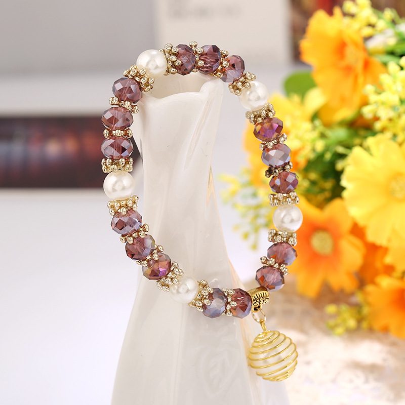 DHL epacket Korean version of the new ladies bracelet fashion exquisite pearl bracelet jewelry DJFB525 Charm Bracelets jewelry