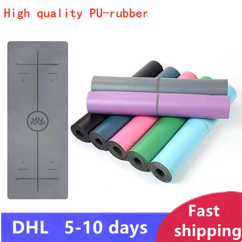 Yoga Mat natural rubber Enlarged Fitness Mat non-slip Yoga Gym Exercise with Position Line Pad Pilates free bag, Red
Yoga Mat natural rubber Enlarged Fitness Mat non-slip Yoga Gym Exercise with Position Line Pad Pilates free bag, Red