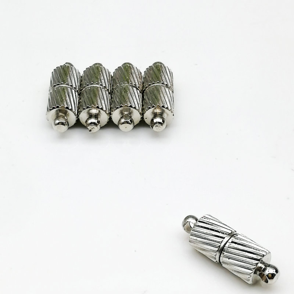 50PCS Magnetic Clasp Hooks Jewelry Clasps End Caps Necklace Bracelets Clasp Connectors for ewelry Necklace Bracelets Hand Made Connected