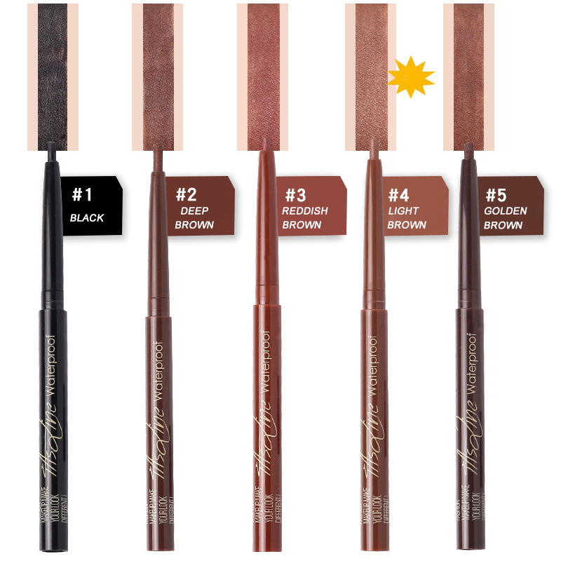 Eyeliner Gel Pencil Long Lasting Waterproof Smudge-Proof Smooth Gel Eyeliner Pencil Eye Makeup, Black
Eyeliner Gel Pencil Long Lasting Waterproof Smudge-Proof Smooth Gel Eyeliner Pencil Eye Makeup, Black