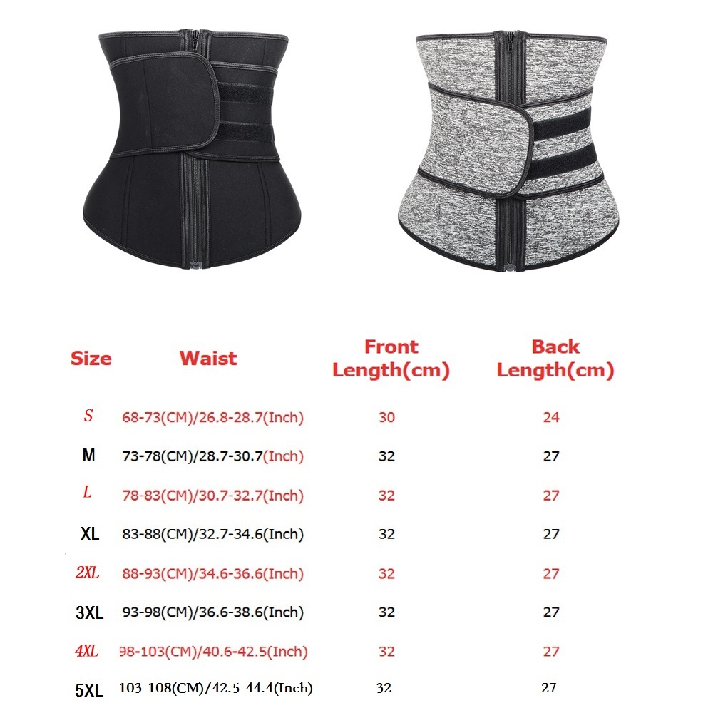 Waist trainer Slimming Belt Sauna Sweat Faja tummy shaper Shaper Trimmer Straps Modeling Shapewear body binders shaper girdle CX200727