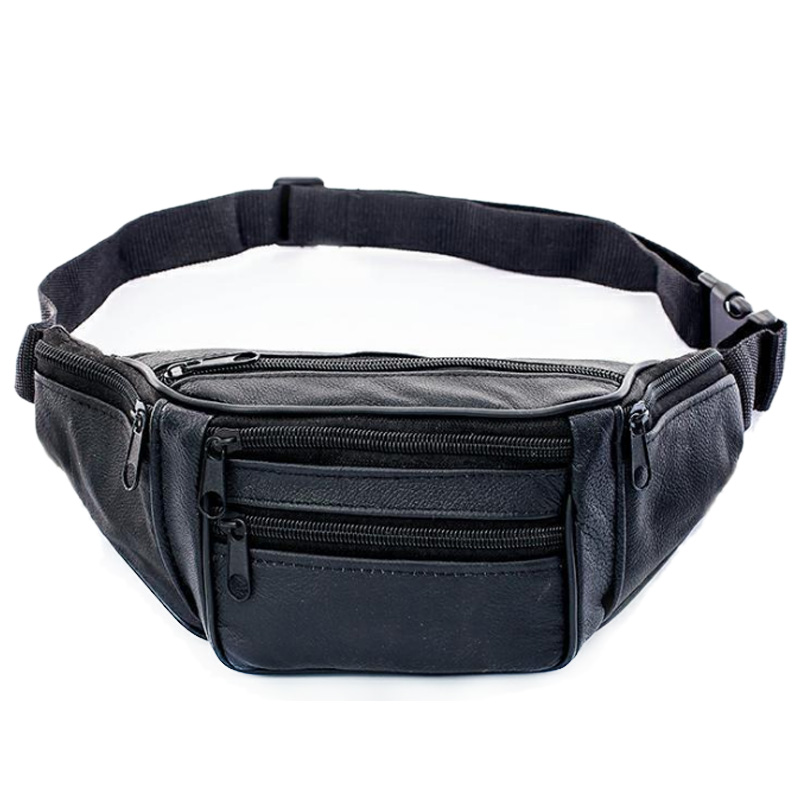 ABGZ-Genuine Leather Waist Packs Man Belt Bag Male Fanny Pack Shoulder Crossbody Travel Bag Soft Cell Phone Pocket, Black color
ABGZ-Genuine Leather Waist Packs Man Belt Bag Male Fanny Pack Shoulder Crossbody Travel Bag Soft Cell Phone Pocket, Black color
