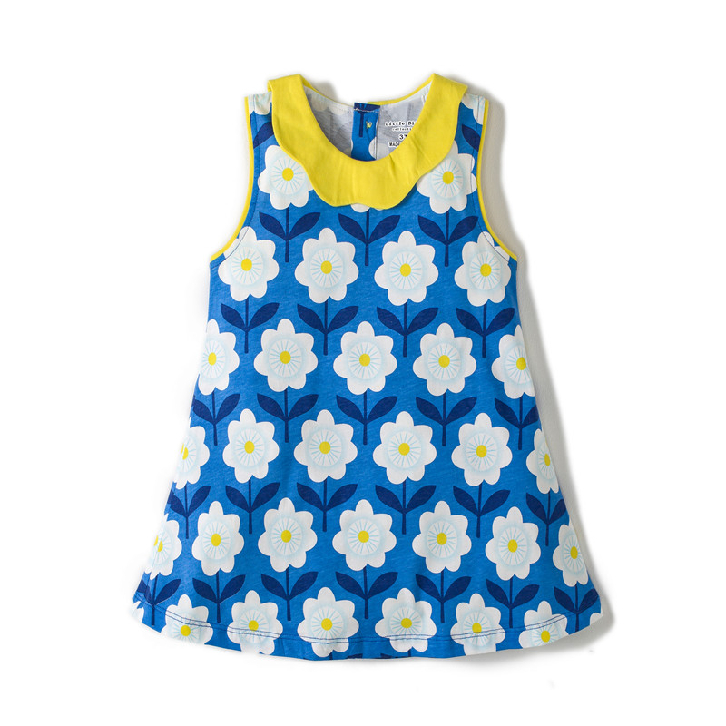 Children girl sleeveless dress floral cotton collar baby girl clothes for 3-12 years jersey party fashion summer dress for, T178209 blue flower
Children girl sleeveless dress floral cotton collar baby girl clothes for 3-12 years jersey party fashion summer dress for, T178209 blue flower