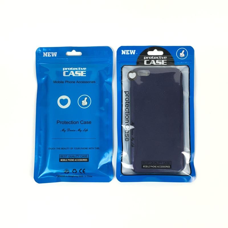 1000Pcs/ Lot 12*21cm 4 colors Plastic Cell Phone Case Bags Mobile Phone Shell Packaging Zipper Pack bag LX172