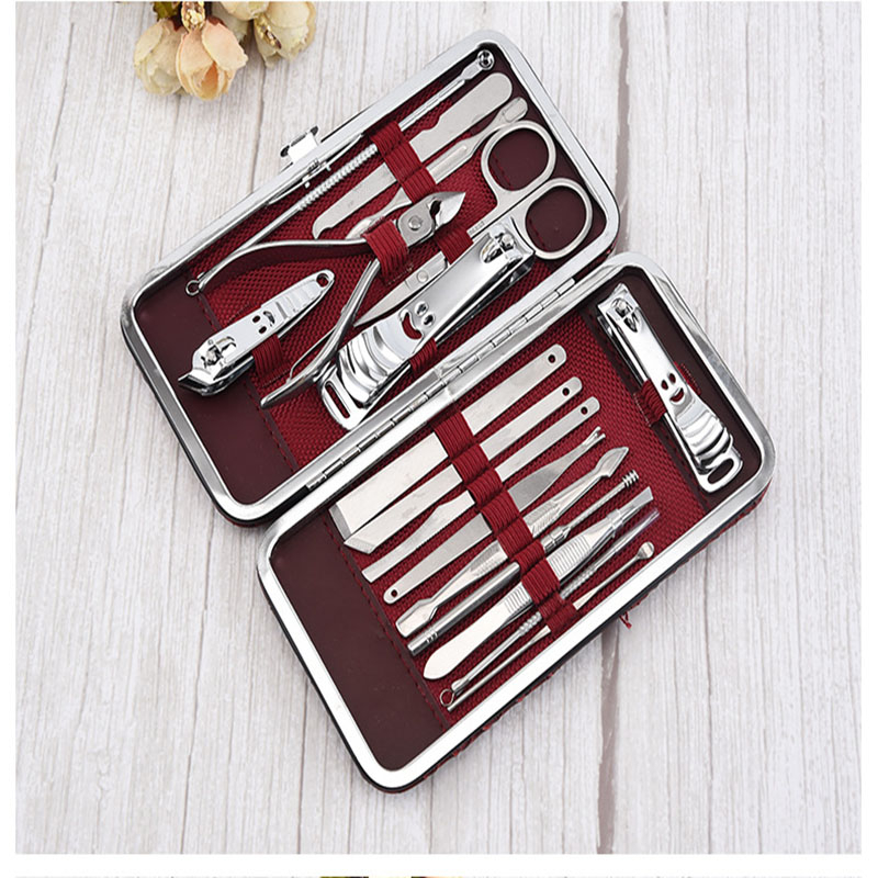 16pcs/set Multifunction Nail Clipper Set Portable Stainless Steel Nail Scissors Clipper Tweezer Dead skin clamp art Set
16pcs/set Multifunction Nail Clipper Set Portable Stainless Steel Nail Scissors Clipper Tweezer Dead skin clamp art Set