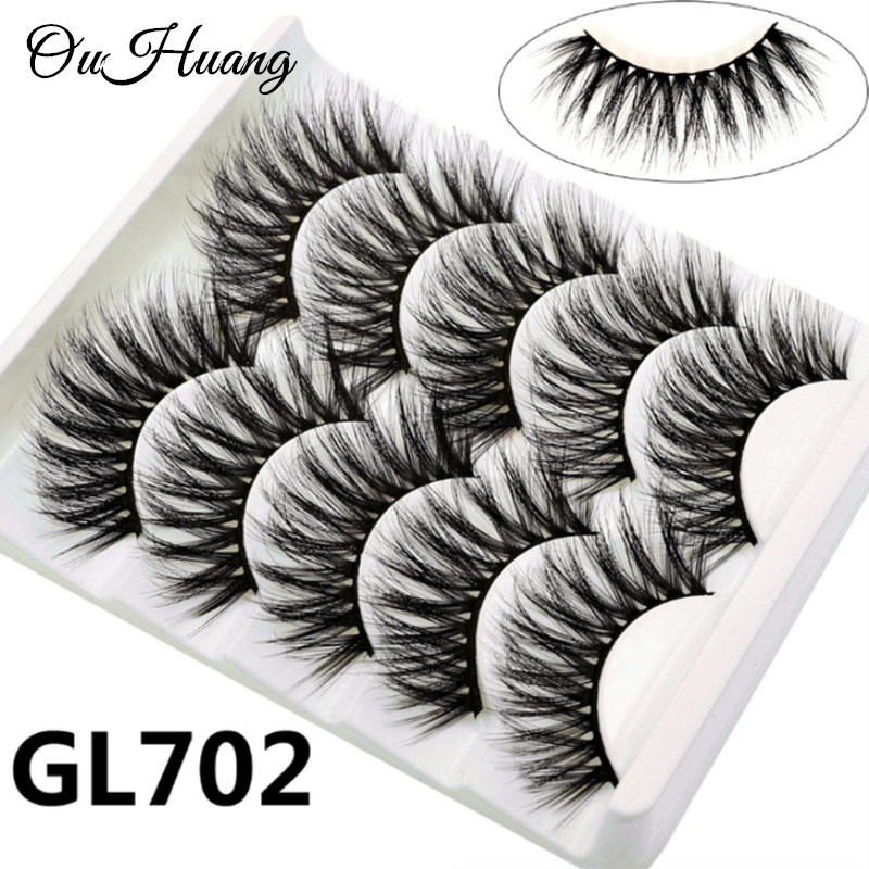 5 Pairs Multipack 3D Mink Hair False Eyelashes Handmade Wispy Fluffy Long Lashes Natural Soft Lashes Makeup Tool Faux Eye
5 Pairs Multipack 3D Mink Hair False Eyelashes Handmade Wispy Fluffy Long Lashes Natural Soft Lashes Makeup Tool Faux Eye