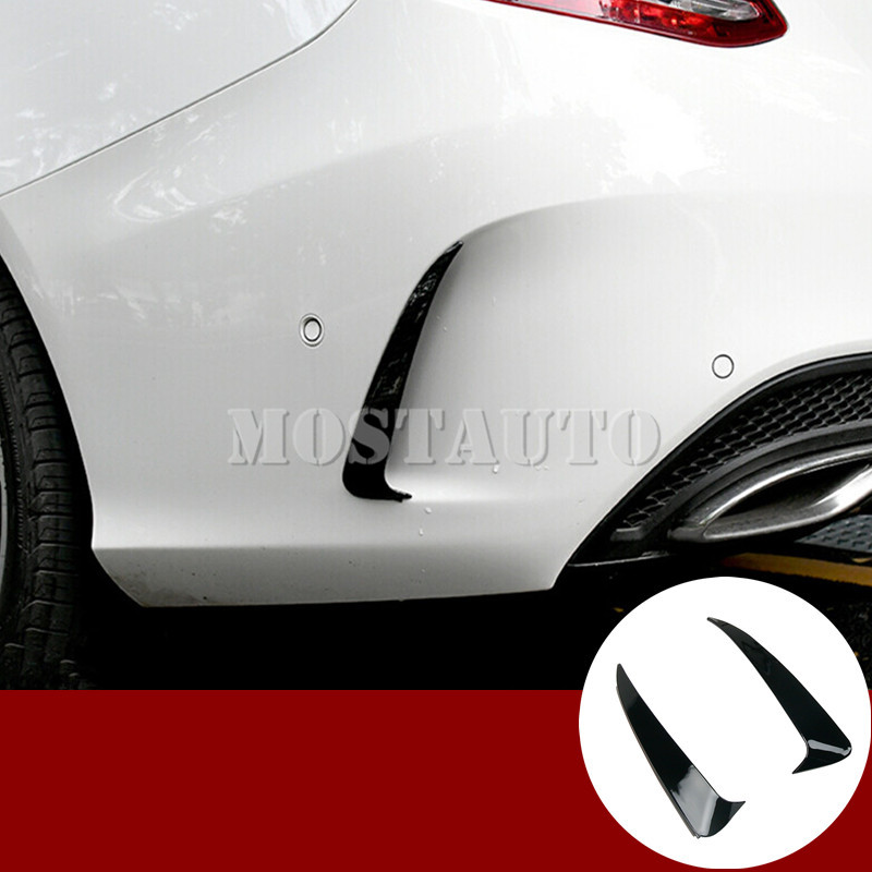 For Benz C Class W205 C43 C63 AMG Black Rear Bumper Spoiler Air Vent Trim Cover 2014-2019 2pcs
For Benz C Class W205 C43 C63 AMG Black Rear Bumper Spoiler Air Vent Trim Cover 2014-2019 2pcs