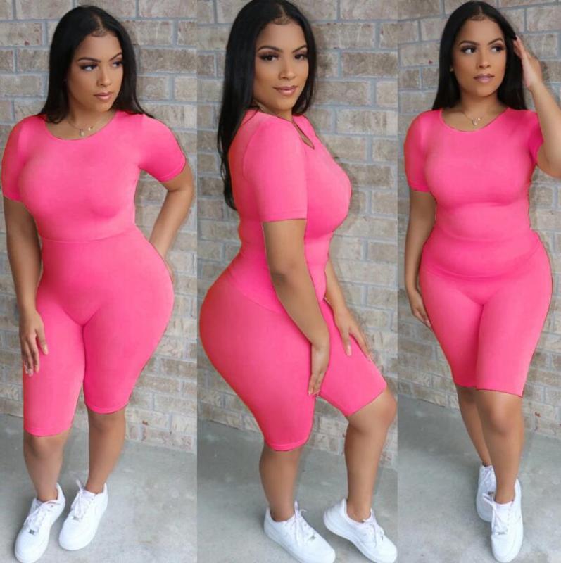 Elastic fashion sexy tight T-shirt shorts casual sports running fitness two-piece women' cycling sports extreme challenge, Silver
Elastic fashion sexy tight T-shirt shorts casual sports running fitness two-piece women' cycling sports extreme challenge, Silver