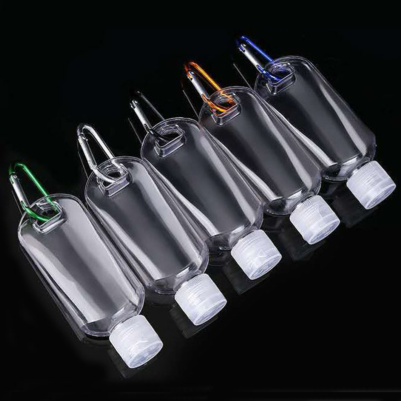 2oz Empty Refillable Bottle With Keychain Hook Clear Transparent Plastic Hand Sanitizer Alcohol Bottle For Travel Bottle Free DHL
2oz Empty Refillable Bottle With Keychain Hook Clear Transparent Plastic Hand Sanitizer Alcohol Bottle For Travel Bottle Free DHL