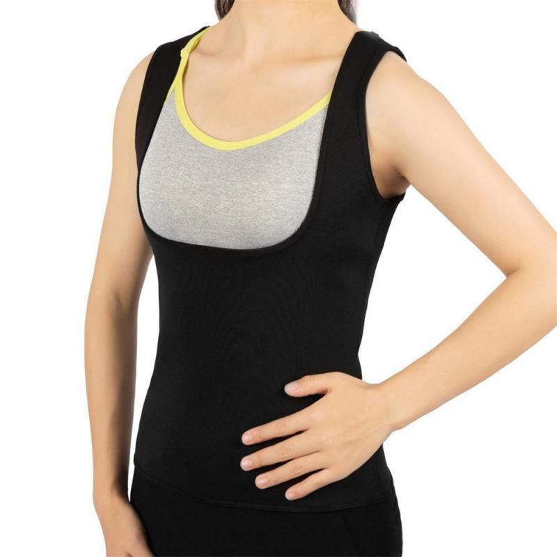 Women Yoga Vest Waist Trainer Body Shaper Fitness Body Shaping Clothes For Chest Bdomen Control Slim Corset Push Up Yoga Shirt, Black
Women Yoga Vest Waist Trainer Body Shaper Fitness Body Shaping Clothes For Chest Bdomen Control Slim Corset Push Up Yoga Shirt, Black