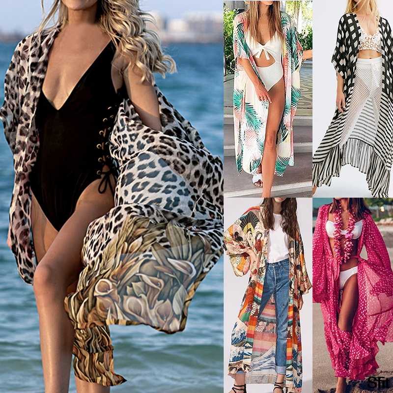 2020 Women Swimsuit Cover Up Sleeve Kaftan Beach Tunic Dress Open Front Maxi Dress Cardigan Cotton Beach High Collar Cover Up, Style 1
2020 Women Swimsuit Cover Up Sleeve Kaftan Beach Tunic Dress Open Front Maxi Dress Cardigan Cotton Beach High Collar Cover Up, Style 1