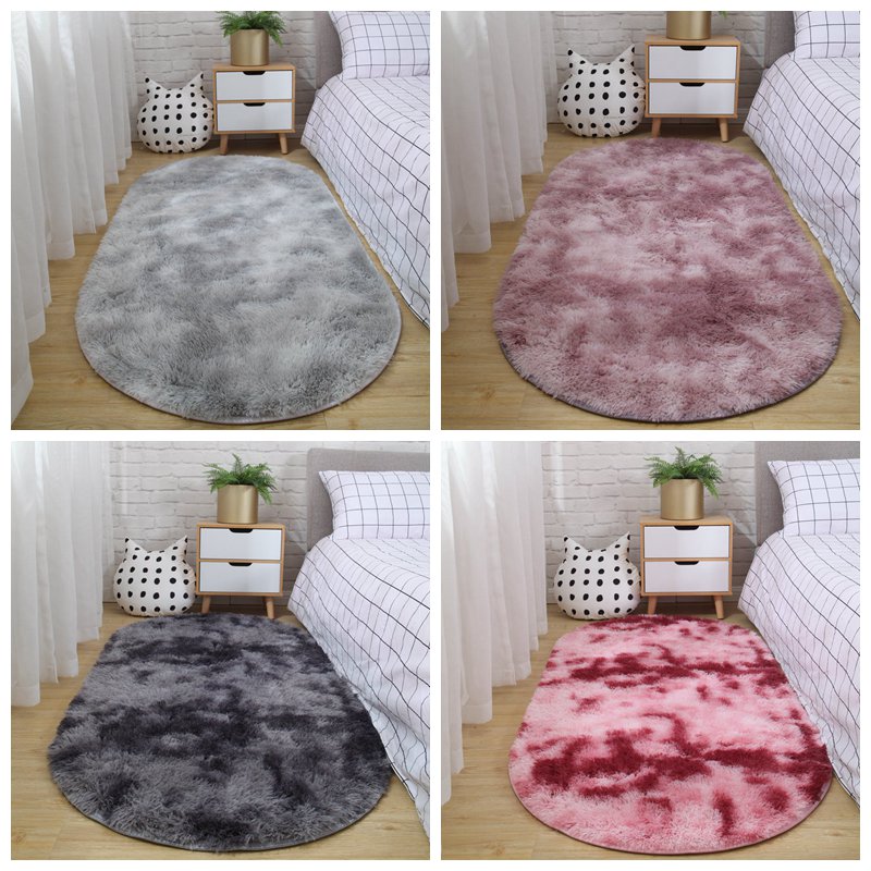 Carpet Bedroom Oval Bedside Carpet Not Lint Non-fading blanket Living Room Sofa Coffee Table Non-slip Mat Plush Rug MJ714
Carpet Bedroom Oval Bedside Carpet Not Lint Non-fading blanket Living Room Sofa Coffee Table Non-slip Mat Plush Rug MJ714