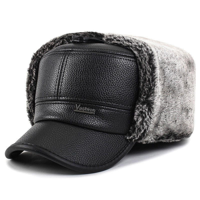 Man Winter Warm Cap Outdoor cycling ski Thickened Lei Feng Hat Old Man Cold Resistance Hat Black
Man Winter Warm Cap Outdoor cycling ski Thickened Lei Feng Hat Old Man Cold Resistance Hat Black