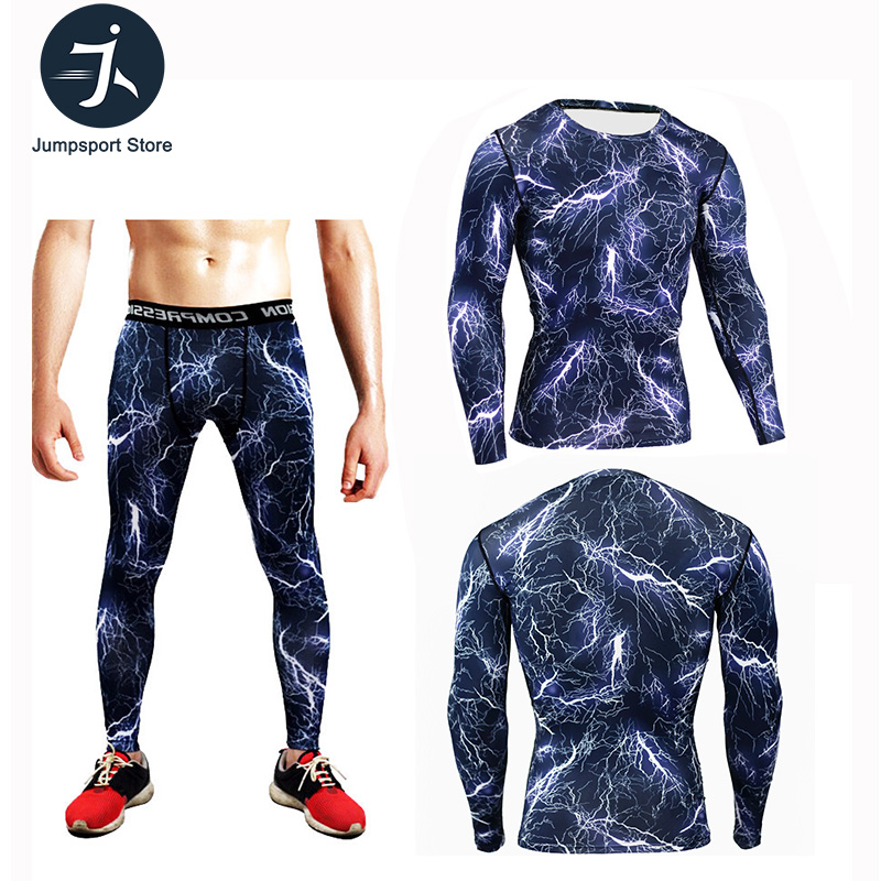 men sports run set tracksuits compress shirt fitness pants skin tight long sleeves rashguard training clothes gym yoga suit
men sports run set tracksuits compress shirt fitness pants skin tight long sleeves rashguard training clothes gym yoga suit