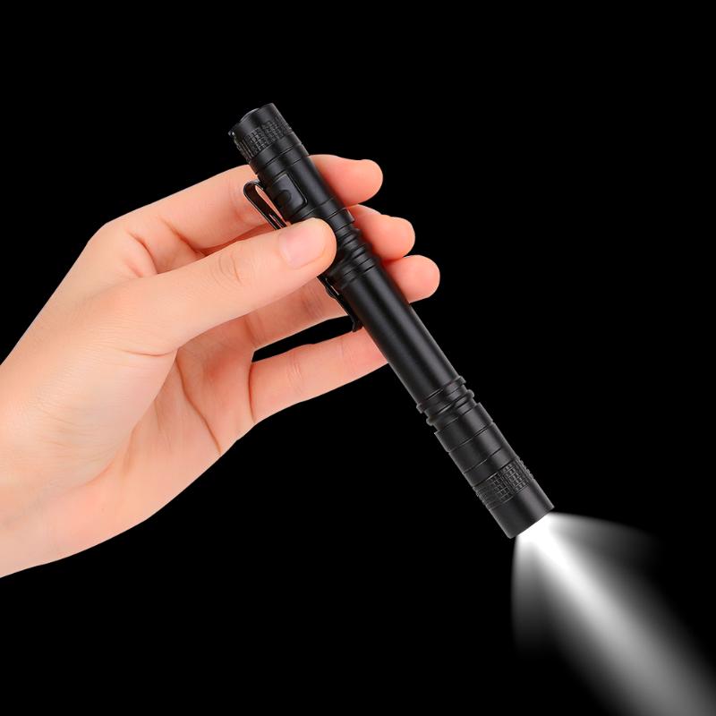 Flashlights Torches Mini Aluminum Alloy Portable Lantern Penholder Clip Torch LED Night Fishing Lighting Car Maintenance Working Light
Flashlights Torches Mini Aluminum Alloy Portable Lantern Penholder Clip Torch LED Night Fishing Lighting Car Maintenance Working Light