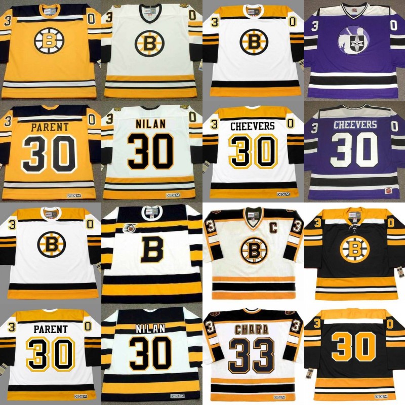 Boston Bruins 30 BERNIE PARENT CHRIS NILAN GERRY CHEEVERS JIM CRAIG TIM THOMAS 33 ZDENO CHARA Custom Hockey Jerseys S-5XL, 30 bernie parent 1966
Boston Bruins 30 BERNIE PARENT CHRIS NILAN GERRY CHEEVERS JIM CRAIG TIM THOMAS 33 ZDENO CHARA Custom Hockey Jerseys S-5XL, 30 bernie parent 1966
