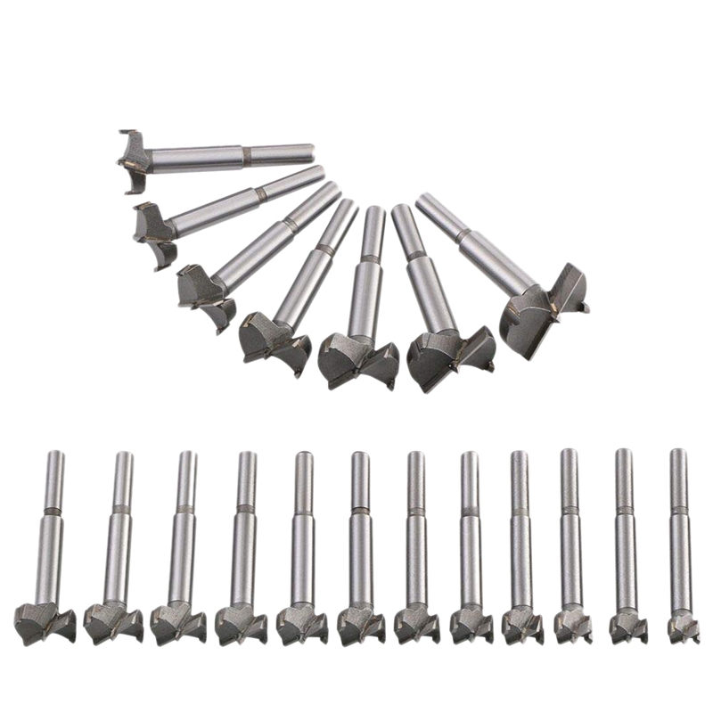New 19 Pcs Drill Bit (10mm-40mm) Titanium Alloy Steel Woodworking Hole Saw HSS Drill Bit Sets for Wood Plastic Plywood
New 19 Pcs Drill Bit (10mm-40mm) Titanium Alloy Steel Woodworking Hole Saw HSS Drill Bit Sets for Wood Plastic Plywood