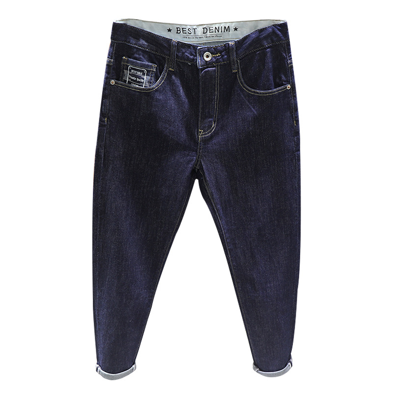 New Fashion Elastic Lightweight Straight Jeans Fashion Classic Casual Style Ankle-Length Jeans Mens Denim Pencil Pants Trousers, Dark blue
New Fashion Elastic Lightweight Straight Jeans Fashion Classic Casual Style Ankle-Length Jeans Mens Denim Pencil Pants Trousers, Dark blue