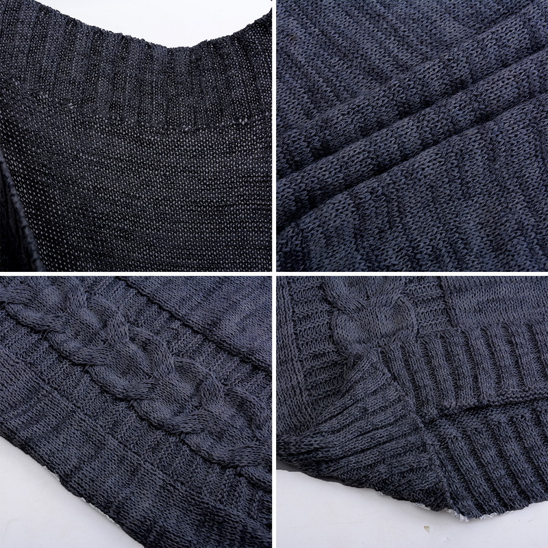Autumn Winter Men's Hooded Sweaters Male Sweaters Cotton Jumper Man Fashion Casual Gray Wine Slim Mens Sweaters Hombre CX200730