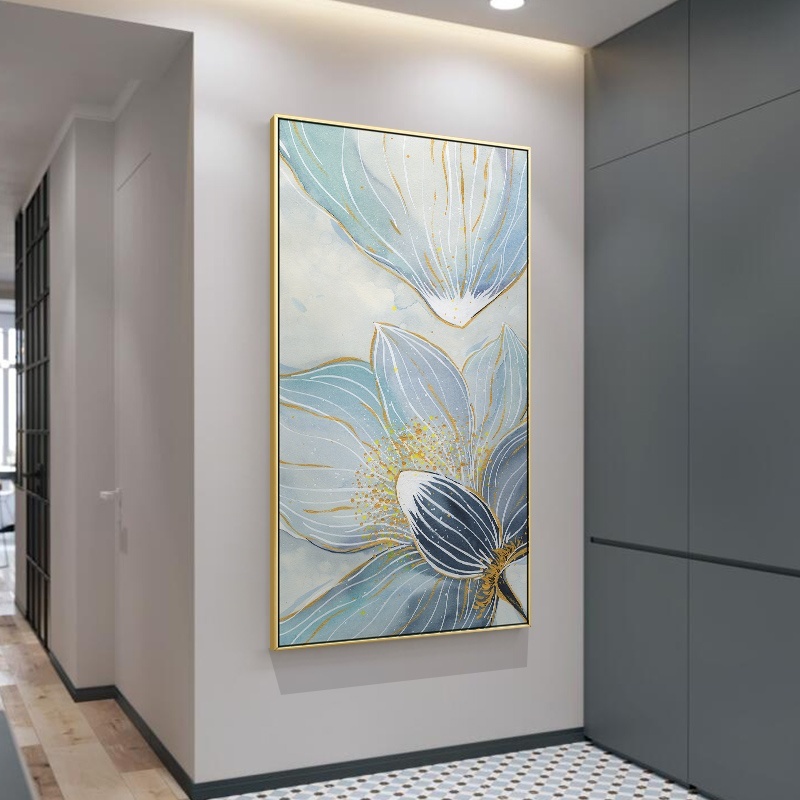 Blue Lotus Flower Oil Painting Nordic Wall Art Canvas Poster Prints Scandinavian Home Decor Minimalist Wall Pictures for Living Room
Blue Lotus Flower Oil Painting Nordic Wall Art Canvas Poster Prints Scandinavian Home Decor Minimalist Wall Pictures for Living Room