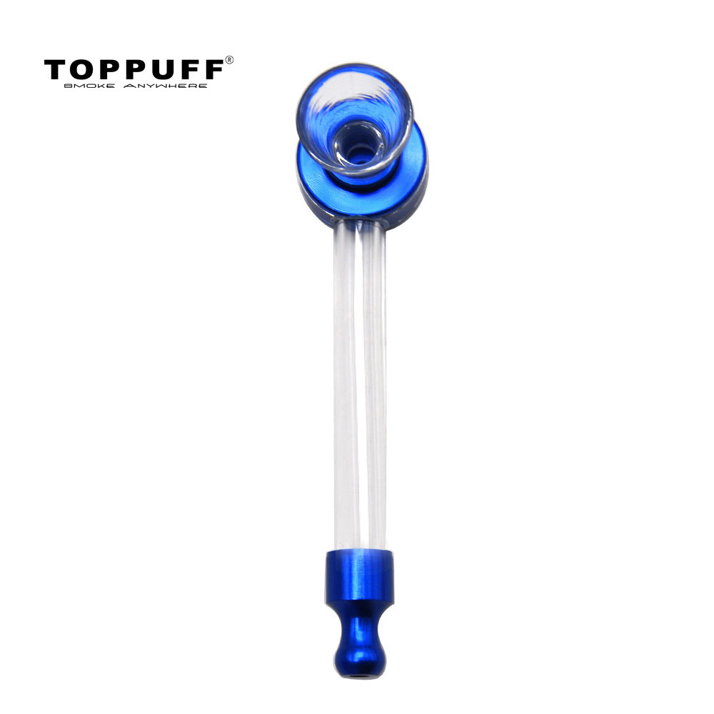 TOPPUFF Metal Glass Hand Pipe Mini Pipe Cheap Bongs Water Heady Pyrex Spoon Bowl Detachable Smoking Oil Rig Dab Burner DHL
TOPPUFF Metal Glass Hand Pipe Mini Pipe Cheap Bongs Water Heady Pyrex Spoon Bowl Detachable Smoking Oil Rig Dab Burner DHL