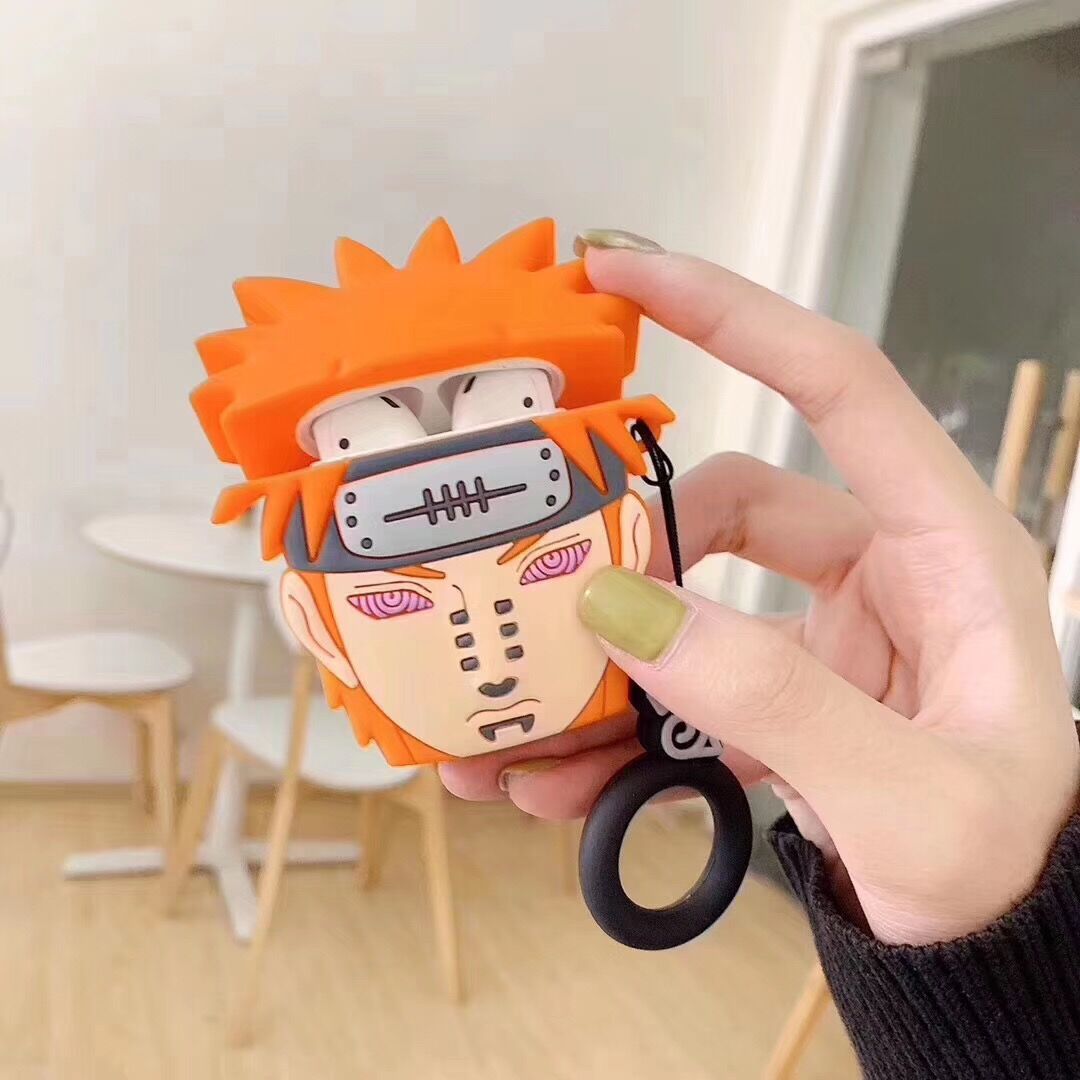 Anime Naruto Wireless Bluetooth Earphone Charging Box Protective Case For Apple Airpods 1/2 Silicone Shockproof Case With Anti-Lost Rope
Anime Naruto Wireless Bluetooth Earphone Charging Box Protective Case For Apple Airpods 1/2 Silicone Shockproof Case With Anti-Lost Rope