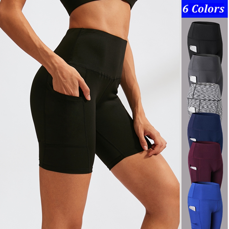 Women Seamless Shorts High Waist Yoga Shorts Fitness Sports Running Short Pocket Gym Leggings Training Leggins Quickly Dry Tigh, Black
Women Seamless Shorts High Waist Yoga Shorts Fitness Sports Running Short Pocket Gym Leggings Training Leggins Quickly Dry Tigh, Black