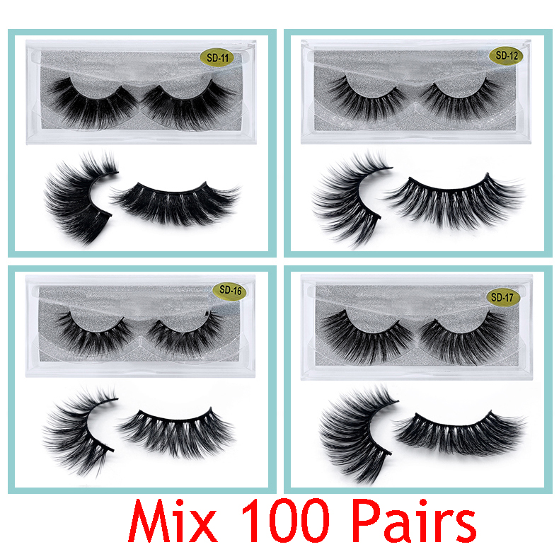 Mink Lashes Wholesale 30/50/100 Pairs Handmade natural False Eyelashes 3D Mink Eyelashes Dramatic Lashes makeup In Bulk
Mink Lashes Wholesale 30/50/100 Pairs Handmade natural False Eyelashes 3D Mink Eyelashes Dramatic Lashes makeup In Bulk