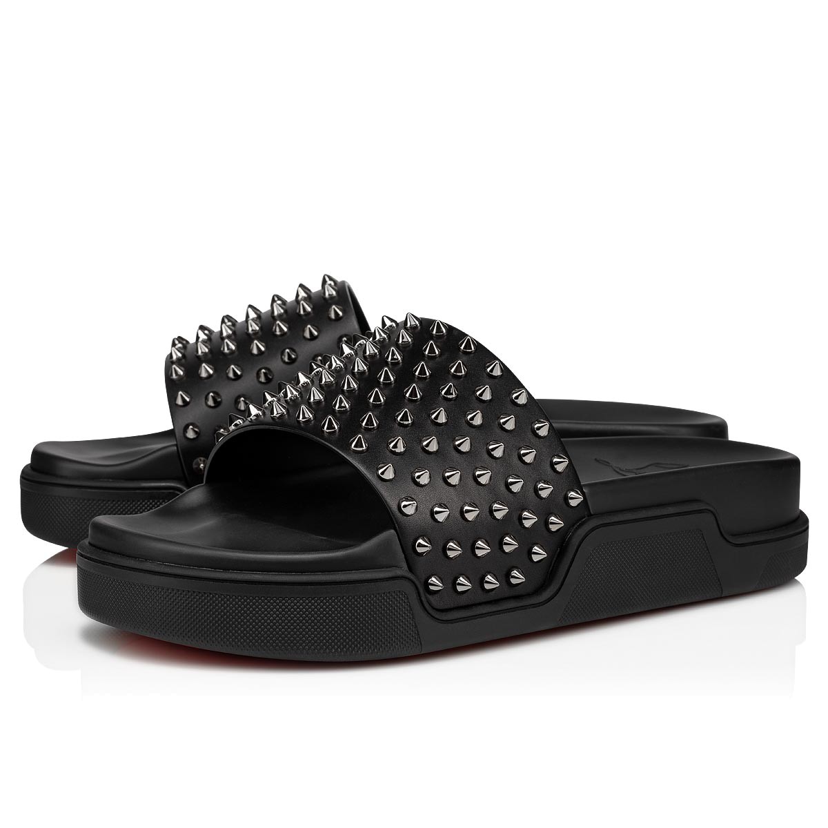 Men's Pool slide Slippers slip on Spiked red sole sandal Rubber Shoes Pools Fun Sport Slides Slider Slip-on Flop platform Comfortable reds-sole rivets beach flip flops, 102
Men's Pool slide Slippers slip on Spiked red sole sandal Rubber Shoes Pools Fun Sport Slides Slider Slip-on Flop platform Comfortable reds-sole rivets beach flip flops, 102