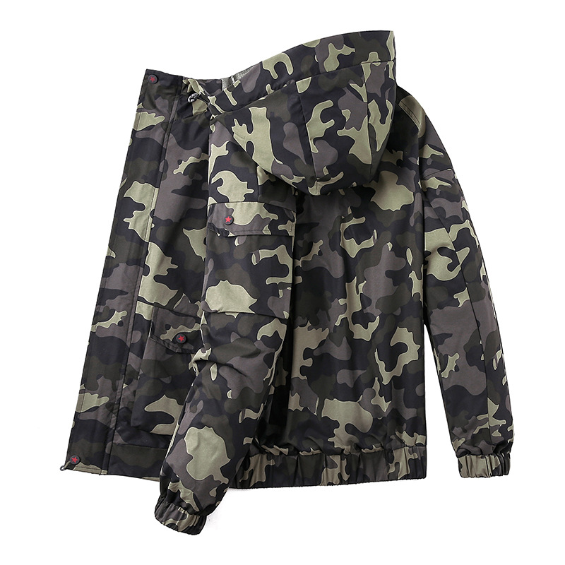 Men's Jackets 2022 Spring Autumn Camouflage Men Polyester Clothes Casual Streetwear Bomber Jacket Plus Big Size 6XL 7XL 8XL