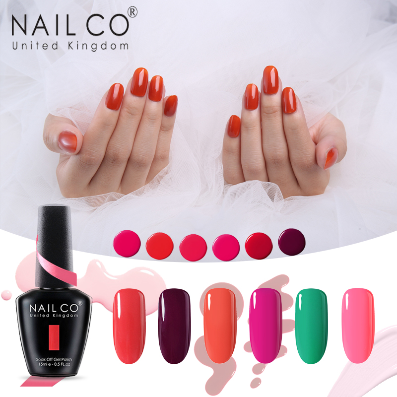 NAILCO Soak Off Gel Nail Polish 15ml 85 color Series Semi-permanent Uv Led Lamp Art Hybrid Lacquer Base Coat Gel Nail Polish, 1556
NAILCO Soak Off Gel Nail Polish 15ml 85 color Series Semi-permanent Uv Led Lamp Art Hybrid Lacquer Base Coat Gel Nail Polish, 1556