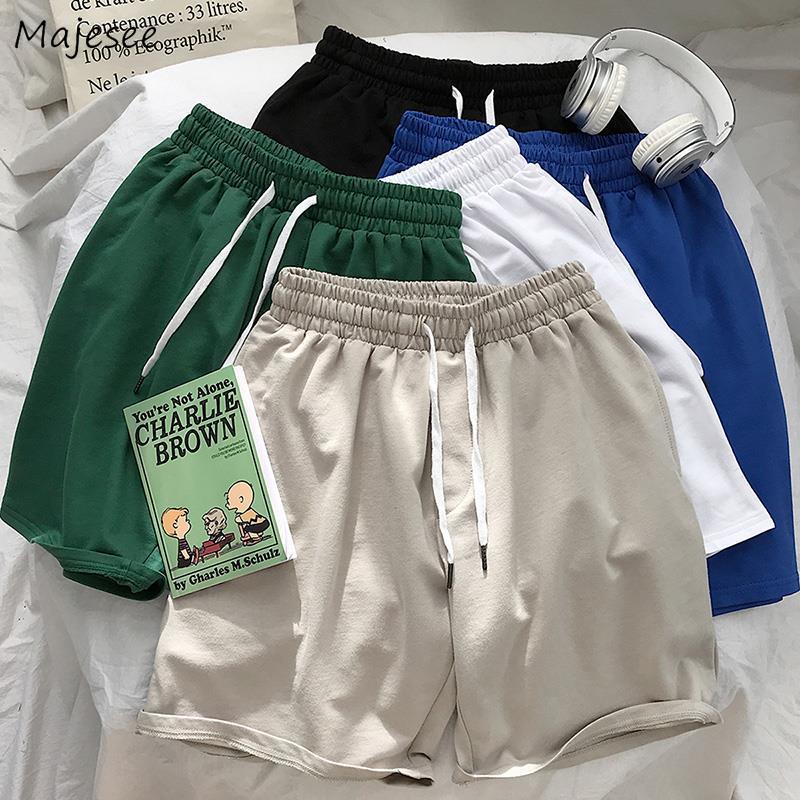Men Casual Shorts Summer Solid Knee Length Plus Size 3XL Korean Style Chic Simple Lace-up Retro Teens All-match Breathable New, Black
Men Casual Shorts Summer Solid Knee Length Plus Size 3XL Korean Style Chic Simple Lace-up Retro Teens All-match Breathable New, Black