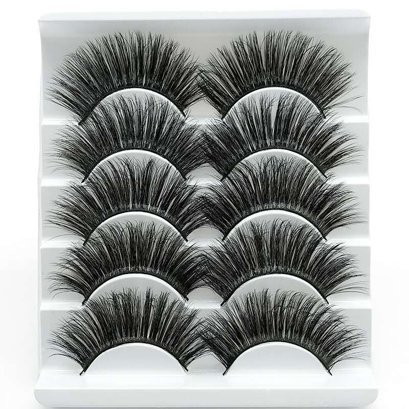 5 pairs faux 3d mink lashes fluffy wispy false eyelashes natural long eyelash extension makeup handmade fake lash Extension Tool
5 pairs faux 3d mink lashes fluffy wispy false eyelashes natural long eyelash extension makeup handmade fake lash Extension Tool