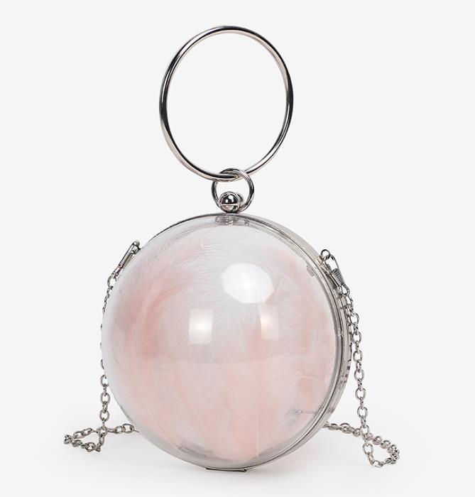 Designer Bag Transparent Round Ball Dinner Bags Single Shoulder Messenger Small Round Acrylic Mini Chain Female Bag
Designer Bag Transparent Round Ball Dinner Bags Single Shoulder Messenger Small Round Acrylic Mini Chain Female Bag