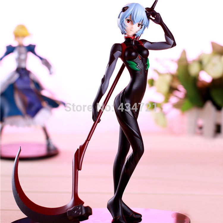 New Arrival Classic Anime EVA Rei Ayanami Sexy Battle Scythe 8.5" PVC Figure Toys MX200727, Khaki
New Arrival Classic Anime EVA Rei Ayanami Sexy Battle Scythe 8.5" PVC Figure Toys MX200727, Khaki