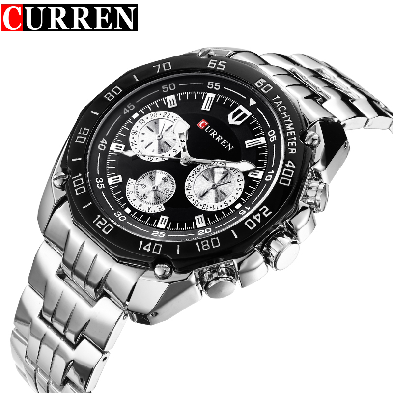 Curren Brand Fashion Quartz Watch Men's Casual waterproof Army Wristwatch relojes hombre 2020 New Full steel Watch, White
Curren Brand Fashion Quartz Watch Men's Casual waterproof Army Wristwatch relojes hombre 2020 New Full steel Watch, White