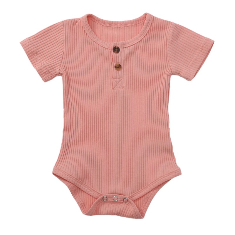 Infant Baby Short Sleeve Solid Print Bodysuit Clothes Kids Girls Boys Bodysuit Jumpsuit Newborn Clothes, Pink
Infant Baby Short Sleeve Solid Print Bodysuit Clothes Kids Girls Boys Bodysuit Jumpsuit Newborn Clothes, Pink