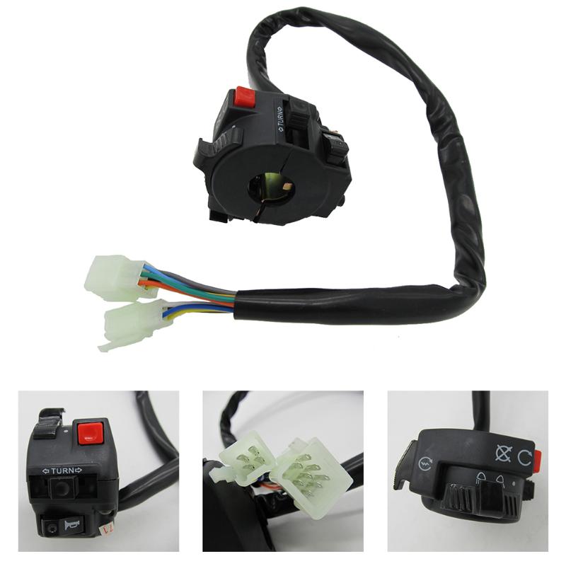 On Off Scooters Practical ATV Handle Mount Motorbike With Wire Left Side Button 7/8inch Motorcycle Switch Starter Function
On Off Scooters Practical ATV Handle Mount Motorbike With Wire Left Side Button 7/8inch Motorcycle Switch Starter Function
