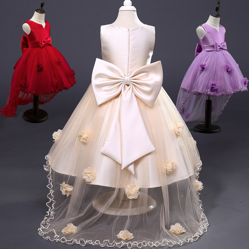 Lovely Flower Girls Dresses V Neck Sleeveless Lace Appliques Kids Formal Wear Custom Made Hi-Lo Birthday Toddler Girls Pageant Gowns, Light yellow
Lovely Flower Girls Dresses V Neck Sleeveless Lace Appliques Kids Formal Wear Custom Made Hi-Lo Birthday Toddler Girls Pageant Gowns, Light yellow