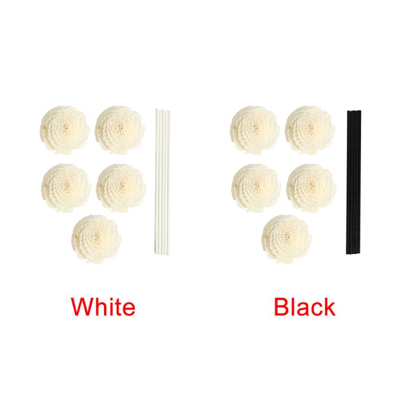 flower 5 Pcs Home Oil Hotel Decoration Practical Diffuser Sticks Rattan Reed Aroma Flowers Essential Professional Replacement