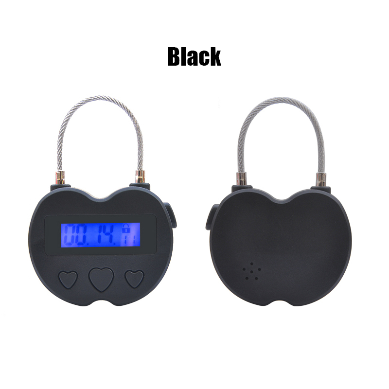 USB Rechargeable Time Lock For BDSM Handcuffs Mouth Gag Electronic Timer Bdsm Bondage Chastity Adult Games Sex Toys for Couples Y200616
