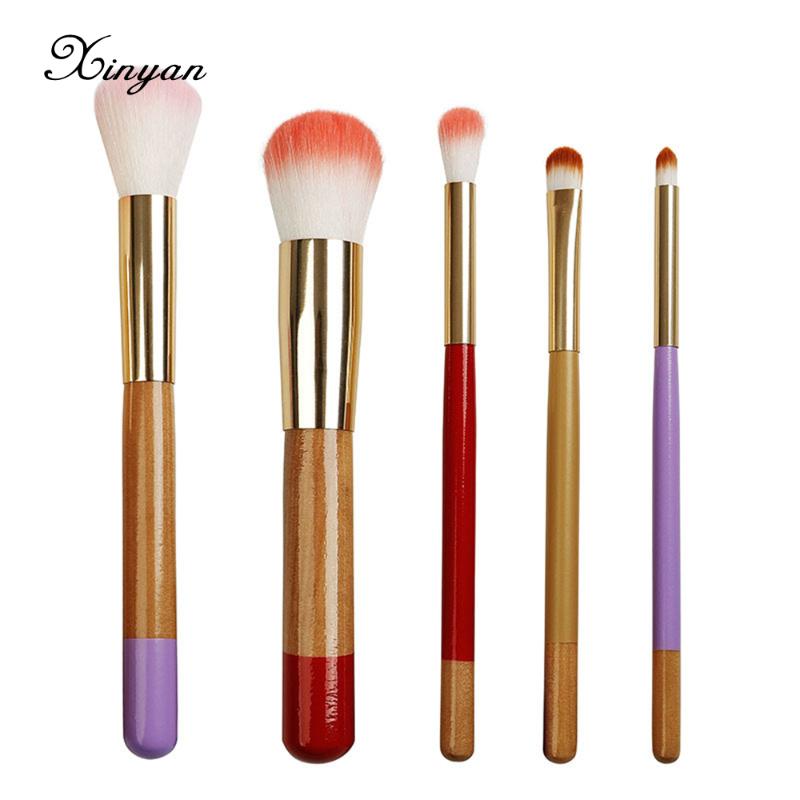 XINYAN Makeup Brushes Set Eyeshadow Colorful Powder Wood Handle Concealer Eyelash Cosmetic Eyebrow Beauty Tool
XINYAN Makeup Brushes Set Eyeshadow Colorful Powder Wood Handle Concealer Eyelash Cosmetic Eyebrow Beauty Tool