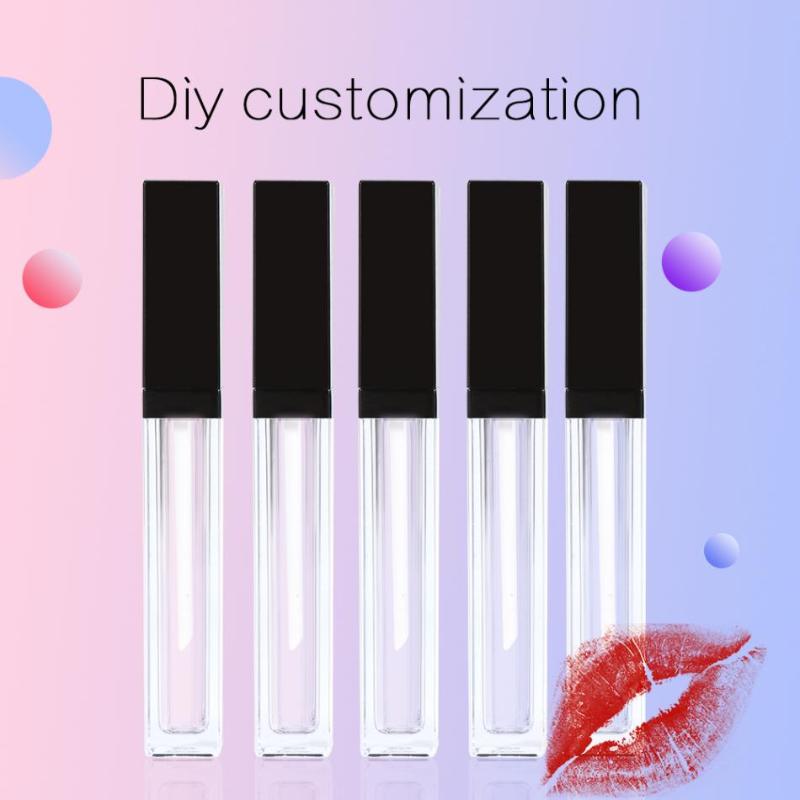 

5pc/10pc/20pc Plastic 5ml Empty Lipgloss Bottle Mascara Tube Makeup Cosmetics Refillable Bottles Eyelashes Growth Oil Container