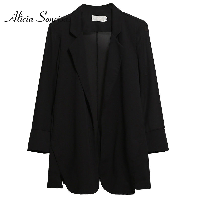 Chiffon black blazrs jacket women plus Size White long Blazer Drape Sun-Proof Clothing Thin Coat Airable suit jacket female, Orange
Chiffon black blazrs jacket women plus Size White long Blazer Drape Sun-Proof Clothing Thin Coat Airable suit jacket female, Orange