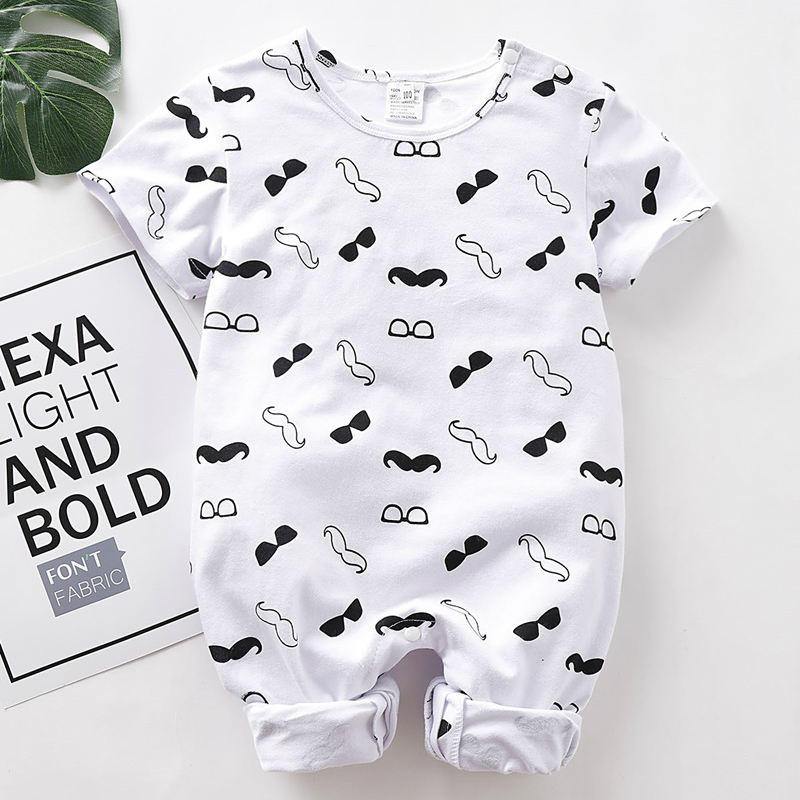 2020 Cotton Baby Romper Short Sleeve Baby Clothing Soft One Piece Summer Print Unisex Clothes Girl and Boy Jumpsuits 9-24M, Wh
2020 Cotton Baby Romper Short Sleeve Baby Clothing Soft One Piece Summer Print Unisex Clothes Girl and Boy Jumpsuits 9-24M, Wh