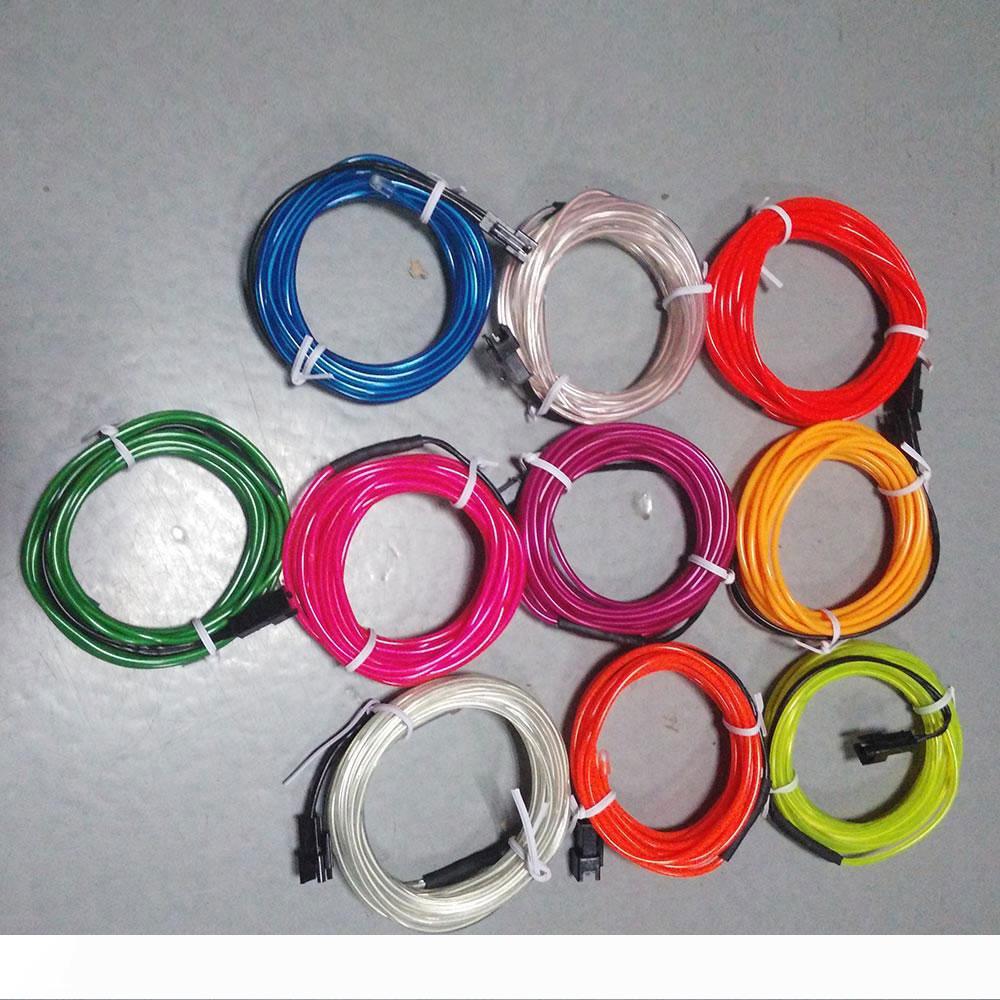 EL Wire Neon Lights Kit with Portable for Halloween Christmas Party Decoration (Random Color 5 by 5-Meter)
EL Wire Neon Lights Kit with Portable for Halloween Christmas Party Decoration (Random Color 5 by 5-Meter)