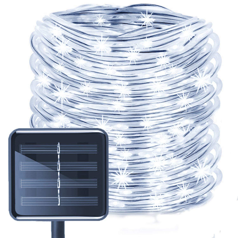 Solar Rope String Lights,50LED Waterproof Copper Wire Lights Tube 23ft, Outdoor Rope Lights for Christmas Garden Yard Path Fence Tree Party
Solar Rope String Lights,50LED Waterproof Copper Wire Lights Tube 23ft, Outdoor Rope Lights for Christmas Garden Yard Path Fence Tree Party
